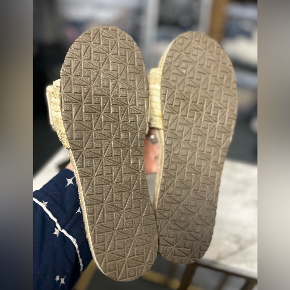 NWT Anthropologie Haute Hippie Woven Buckle Slides - Picture 6 of 8